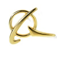 Boeing Symbol Gold Lapel Pin